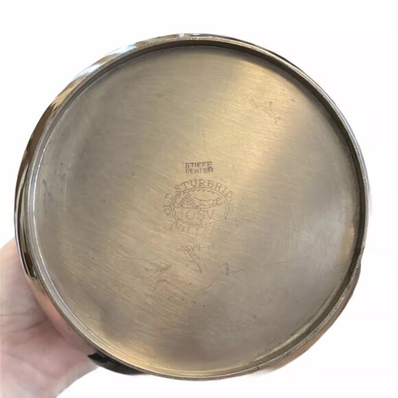 Beautiful Vintage Old Sturbridge Village Water Pitcher Stieff Pewter OSV SV9-11 - Picture 4 of 5